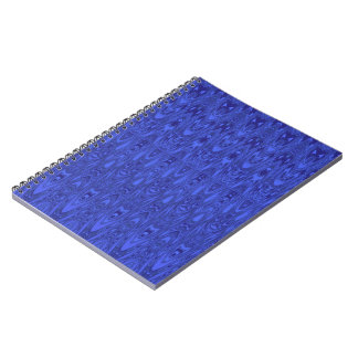 Beautiful Blue Pattern Notebook