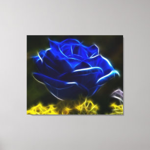 Beautiful Blue Rose Canvas Print