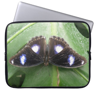 Beautiful Blue Spotted Butterfly Laptop Sleeve