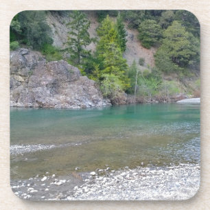 Beautiful Blue Stream in Northern California Coaster