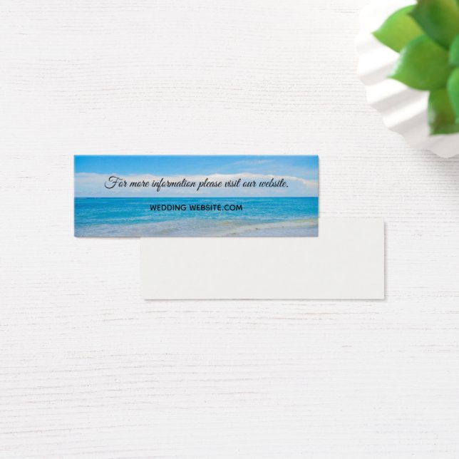 Beautiful Blue Tropical Beach (Desk)