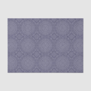 Beautiful Blue & White Intricate Mandala Talavera Tissue Paper