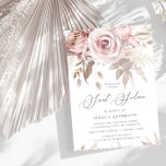 Beautiful Blush Dusty Rose & Ivory Sweet Sixteen Invitation<br><div class="desc">Beautiful Blush Dusty Rose & Ivory Sweet Sixteen Invitation
See matching collection in Niche and Nest Store</div>
