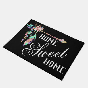 Beautiful Bohemian Arrow - Home Sweet Home Doormat