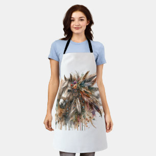 Beautiful Boho Horse Apron