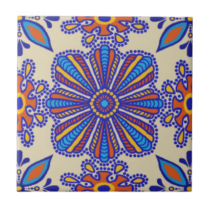 Beautiful Boho Talavera Tile