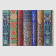 Beautiful Book Spines (Paris) Decoupage