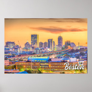Beautiful Boston, Massachusetts, United States Poster