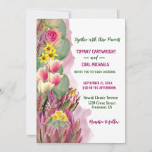 Beautiful Botanical Floral Garden Wedding 