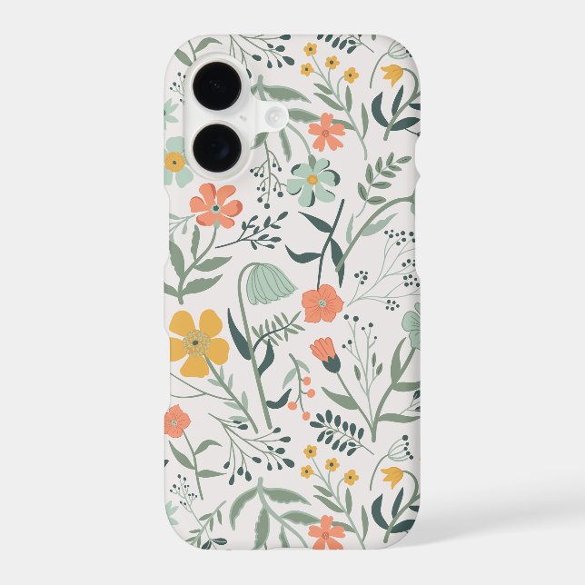 Beautiful Botanical Floral Pattern (Back)