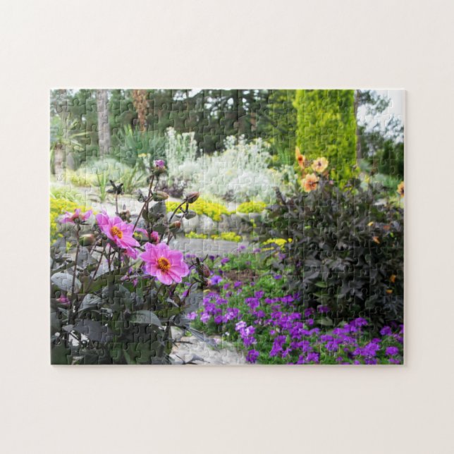 Beautiful Botanical Park photo Jigsaw Puzzle (Horizontal)