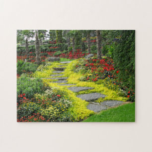 Beautiful Botanical Park photo Jigsaw Puzzle