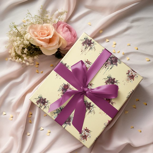 Beautiful Bouquets Wrapping Paper (Creator Uploaded)