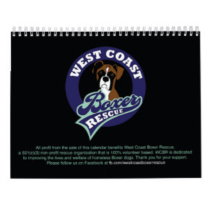 Beautiful Boxers 2021 Calendar