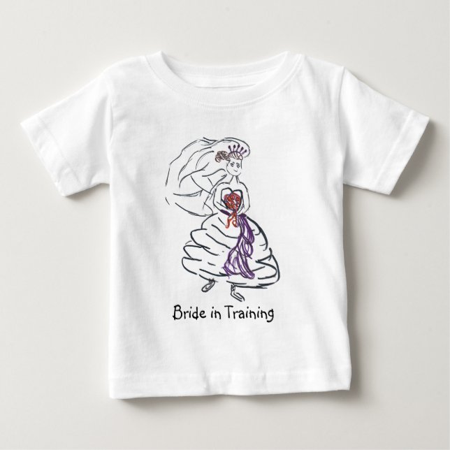 Beautiful Bride Baby T-Shirt (Front)