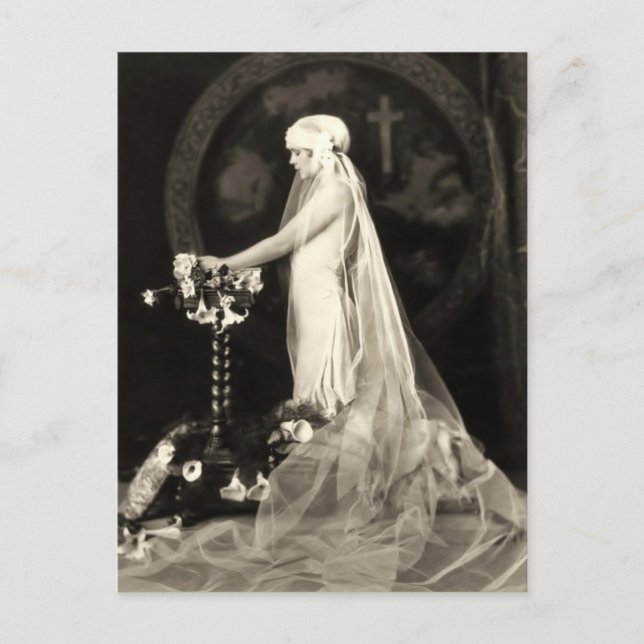 Beautiful Bride French Postcard (Front)
