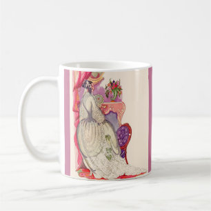 beautiful bride in a beautiful gown coffee mug
