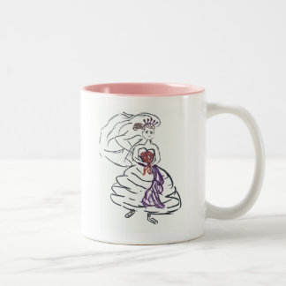 Beautiful Bride Two-Tone Coffee Mug