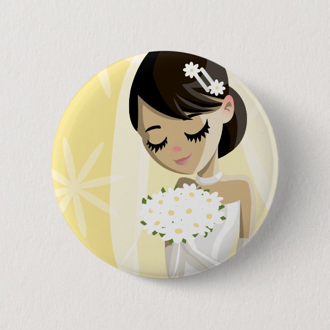 Beautiful Brides 2 Inch Round Button (Front)