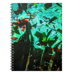 Beautiful bright blue Spiral Photo Notebook,Freesh Notebook