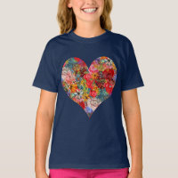 Beautiful Bright Colourful Abstract Floral Pattern