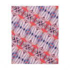 beautiful bright pattern fleece blanket