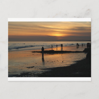 Beautiful Brighton Sunet Beach Postcard