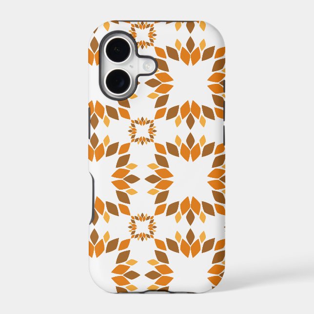 beautiful brown floral pattern (Back)