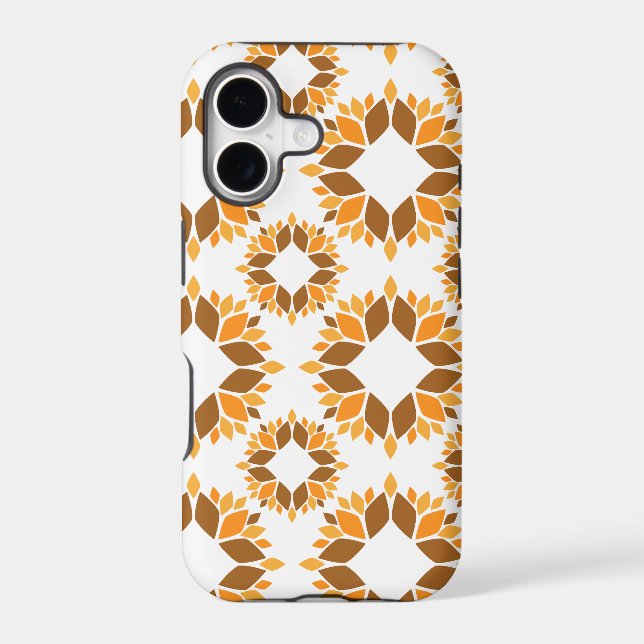 beautiful brown floral pattern (Back)