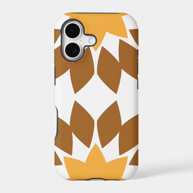 beautiful brown floral pattern (Back)