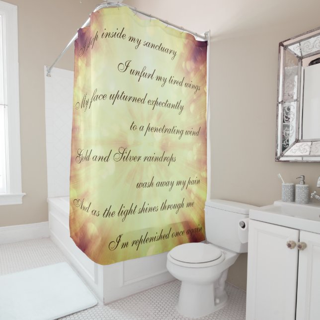 Beautiful Brown / Gold Cleansing Mantra design (In Situ)