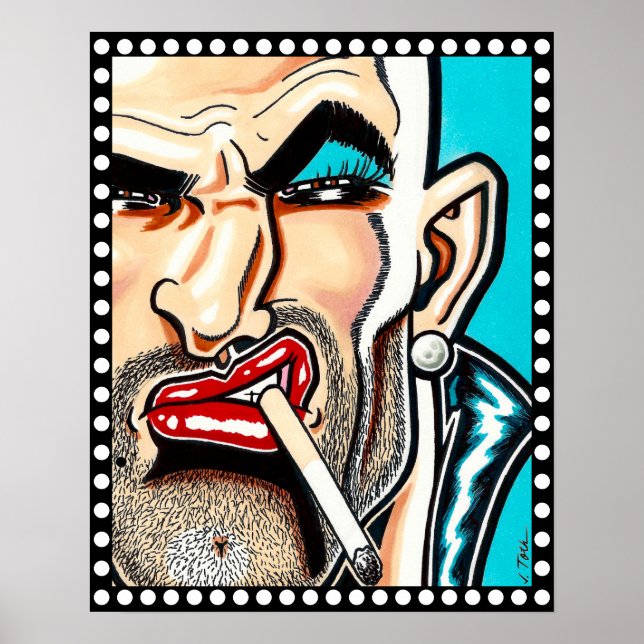 Beautiful Brute/Close Up Poster (Front)