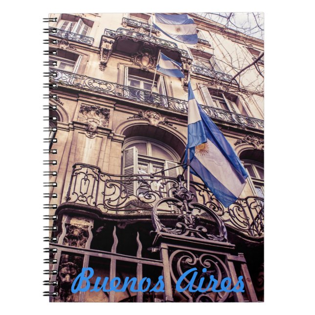 Beautiful Buenos Aires Notebook (Front)