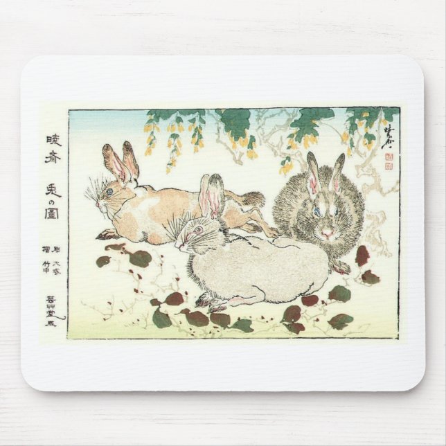 Beautiful Buns Mouse Pad (Front)