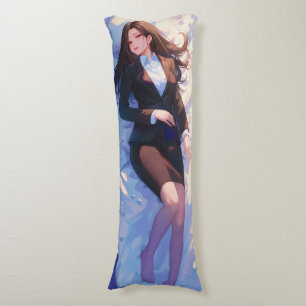 Beautiful Businesswoman Anime Body Pillow