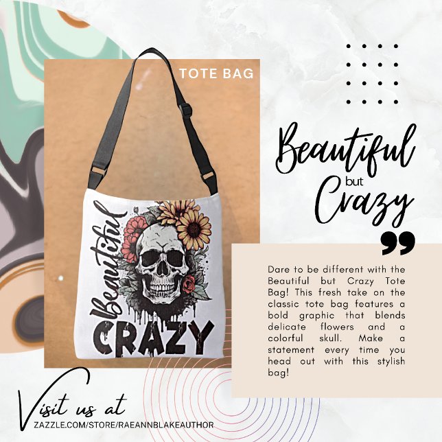 Beautiful but Crazy Eco-Friendly Tote Bag (Creator Uploaded)