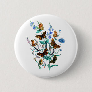Beautiful Butterflies 2 Inch Round Button