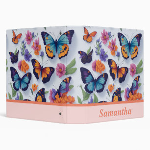 Beautiful Butterflies Binder