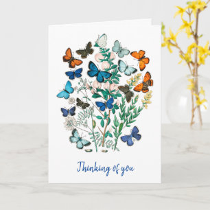 BEAUTIFUL BUTTERFLIES SYMPATHY CARD