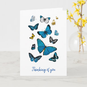 BEAUTIFUL BUTTERFLIES SYMPATHY CARD