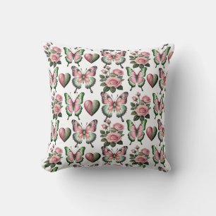 Beautiful Butterflies Throw Pillow