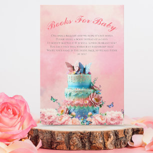 Beautiful Butterflies Twins Baby Books For Baby Enclosure Card