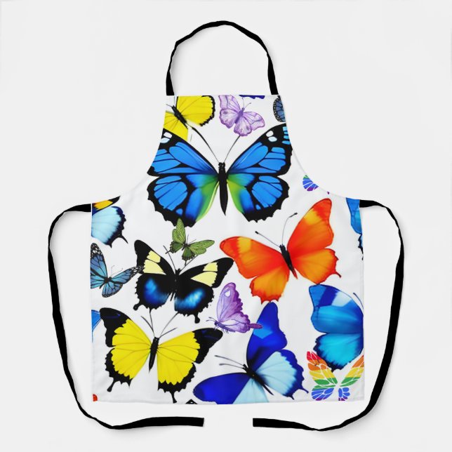 Beautiful Butterfly Apron (Front)