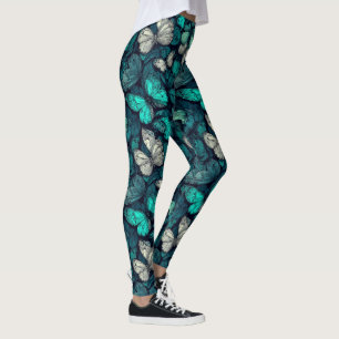 Beautiful Butterfly Camo Inspired Wear Workout Leggings