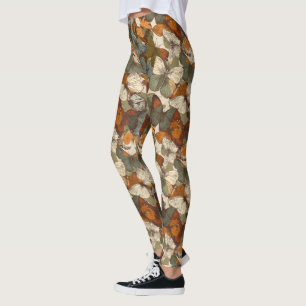Beautiful Butterfly Camo Luxury Wear Exercise Leggings