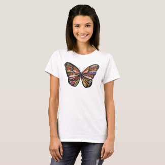 Beautiful Butterfly Collage Art Braphic