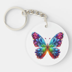 Beautiful Butterfly Keychain