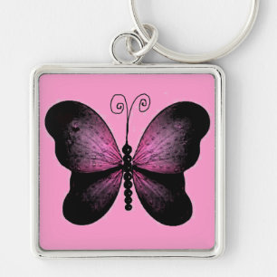 Beautiful Butterfly Keychain