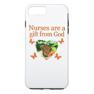 BEAUTIFUL BUTTERFLY NURSING DESIGN iPhone 8 PLUS/7 PLUS CASE