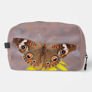 Beautiful Butterfly on Yellow Flower  Dopp Kit